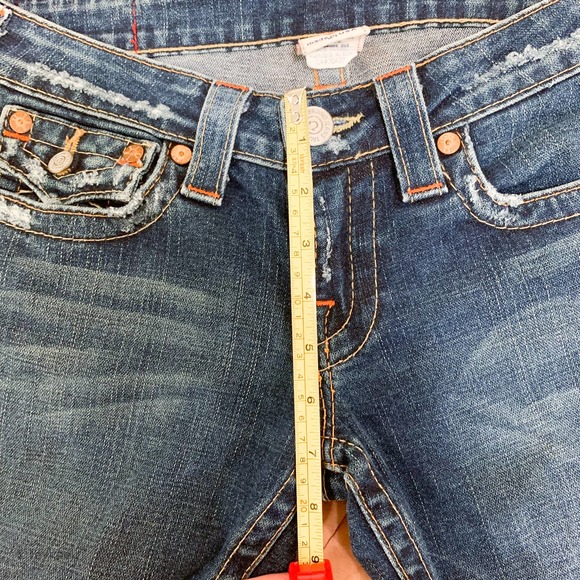 True Religion Heavyweight Flare Denim Jeans, 27 - Picture 7 of 12